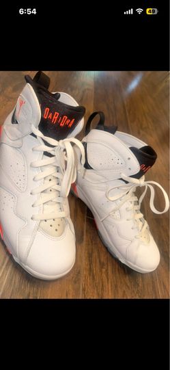 Air Jordan 7  retro white infrared