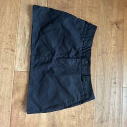 Mini black gap skirt