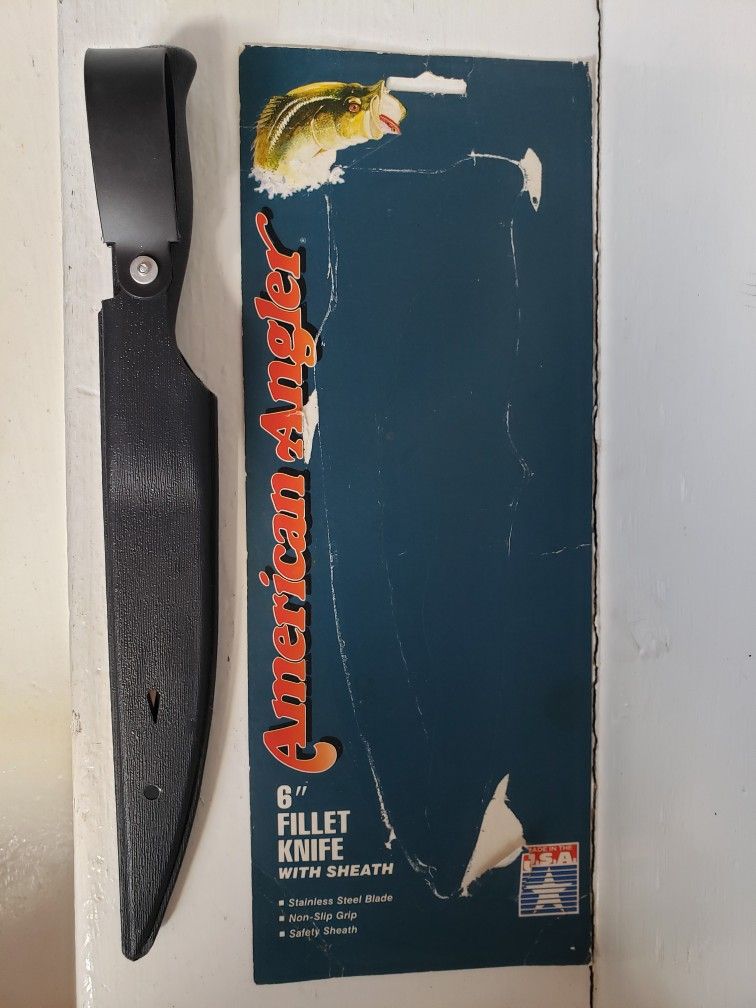 American Angler 6” Fillet Knife with Sheath