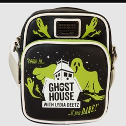 Loungefly Bettlejuice Ghost House Glow  Bag