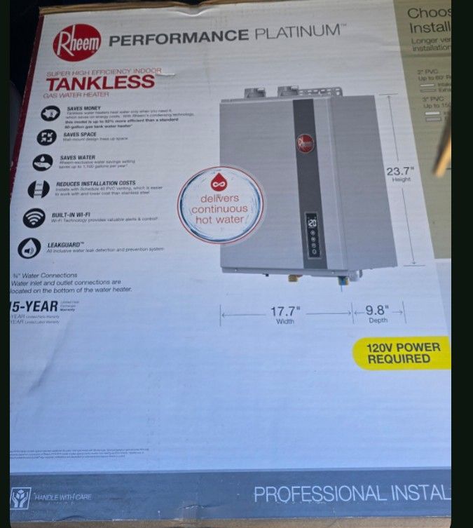 Rheem. Platnum Performance