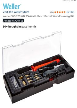 Woodburning and hobby iron kit