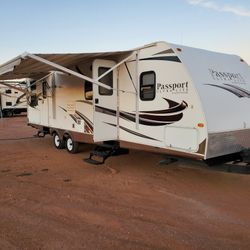 2014 Keystone Passport 32 Ft Bunkhouse Sleeps 12 6000 Lb