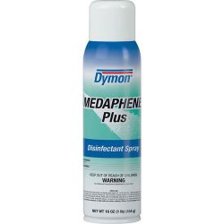 Dymon Medaphene Plus Disinfectant Spray Aerosol, Pleasant Scent Aqua