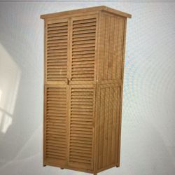 Wooden Garden Storage