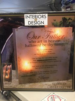 stair step candle holder