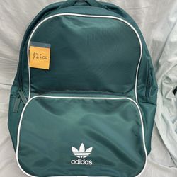 Adidas Green Backpack 