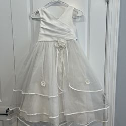 White Communion dress 