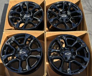 18” Chevy Silverado Tahoe factory wheels rims gloss black new