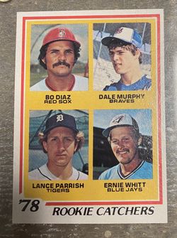 1978 Topps 708 Rookie Catchers