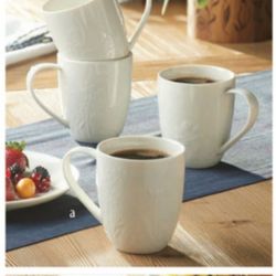 JUEGO DE 4 TAZAS PARA CAFE WILDFLAWER PRINCESS HOUSE 🌷 ⚘️