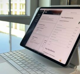 Apple iPad Pro magic keyboard and pencil