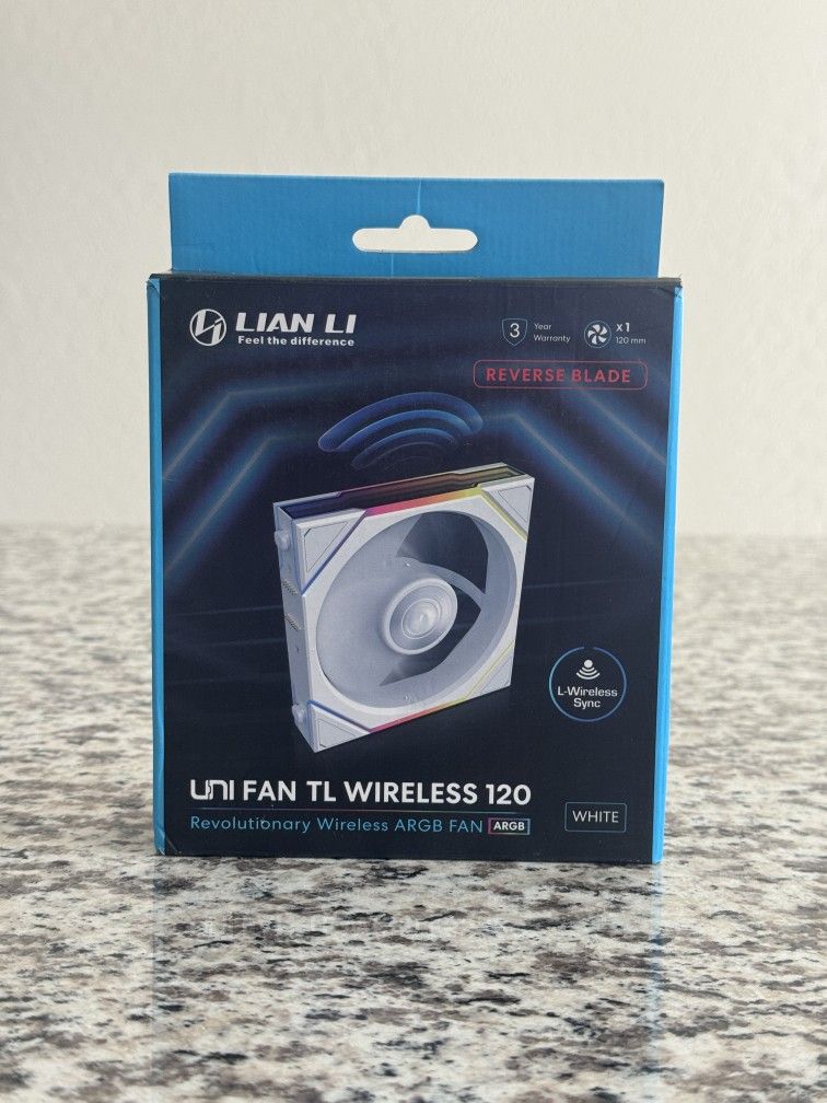 Lian Li UNI Fan TL Wireless 120-Single Pack (Reverse Blade)