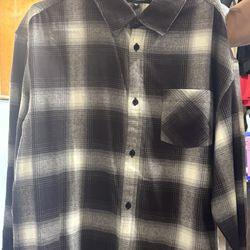Fashion nova men large flannel