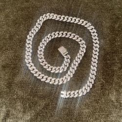 Lab Grown Diamond Cuban Link Chain