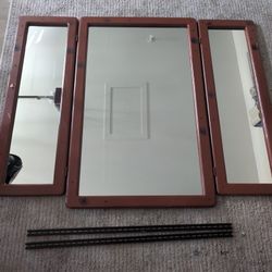 Tri Fold Dresser Mirror 