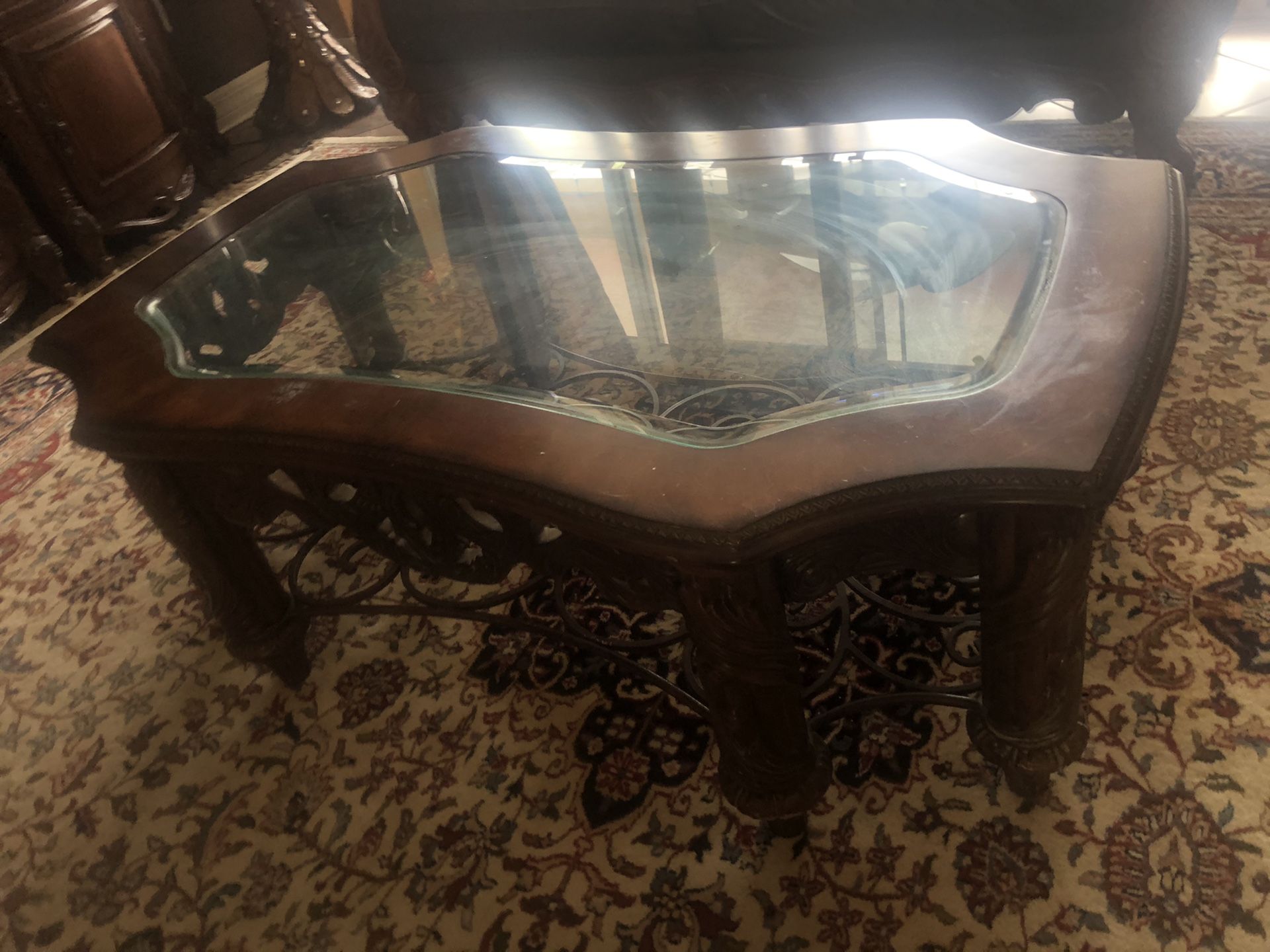 Michael Amini coffee table