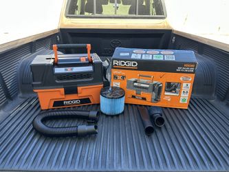 NEW RIDGID 3 Gal. 5.0 Peak HP NXT Shop Vacuum Wet Dry Vac with Fine Dust Filter, Expandable Hose and Accessory Attachments HD0300