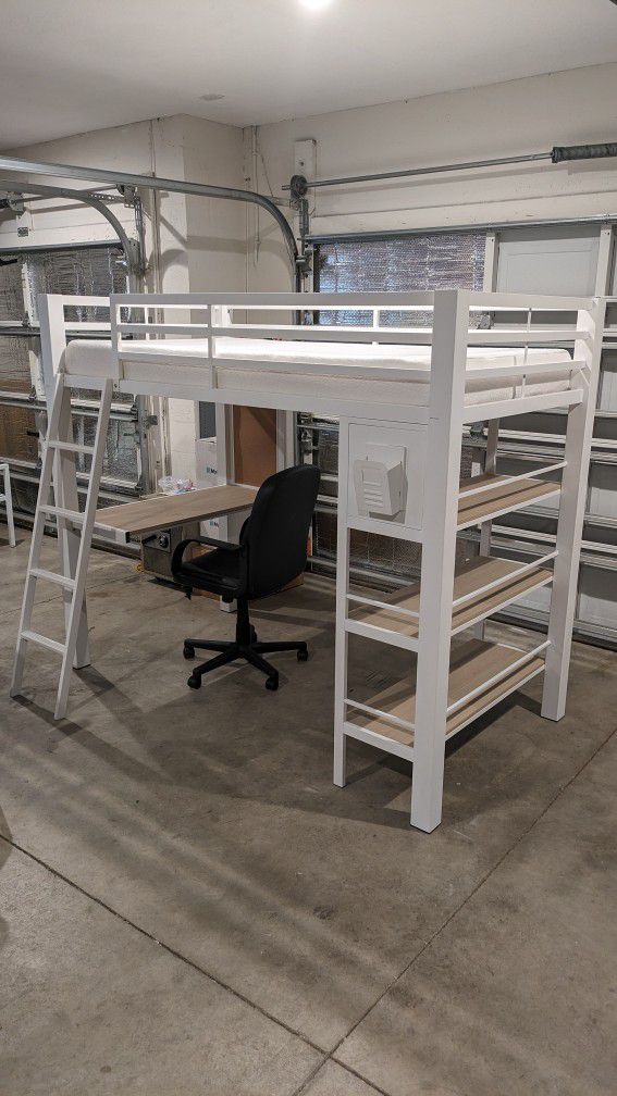 Bunk Bed With Desk Under It