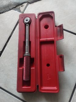 MAC tools 1/4 drive torque wrench..TW4200A..30.. to .200 lbs