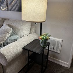 End Tables with lamps