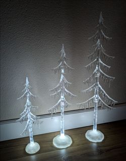 Acrylic Christmas Trees