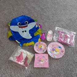 Baby Shark Party Decorations 