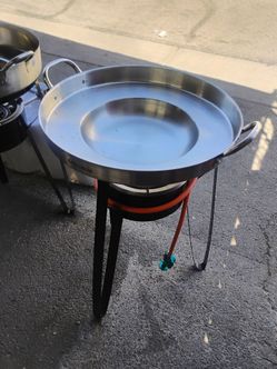 Comal de acero base alta y quamador 120 o mejor offeeta