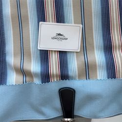 Longchamp multicolor striped hobo or shoulder bag