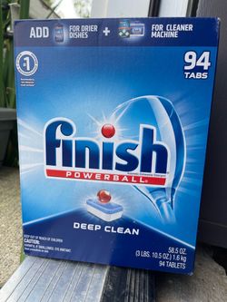 Finish Powerball automatic  dishwasher detergent