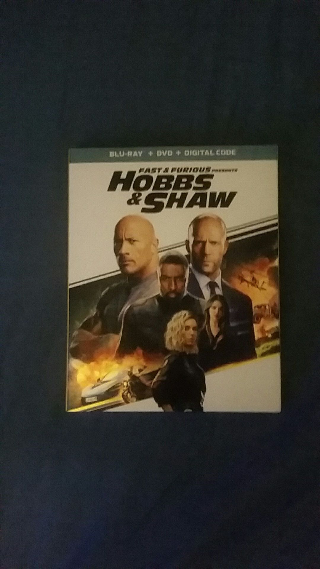 Hobbs & Shaw Blu-ray + DVD + Digital Code