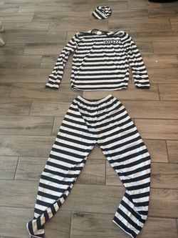 prisoner costume Halloween costume Size S