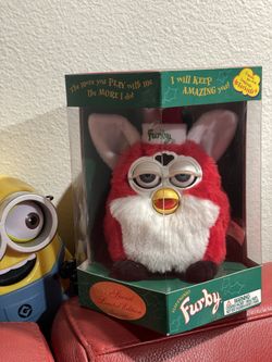 Vintage Christmas Santa Furby Special Limited Edition NIB 1999 70-885 Blue Eyes NOS