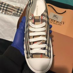 Burberry Logo Print Vintage Check 