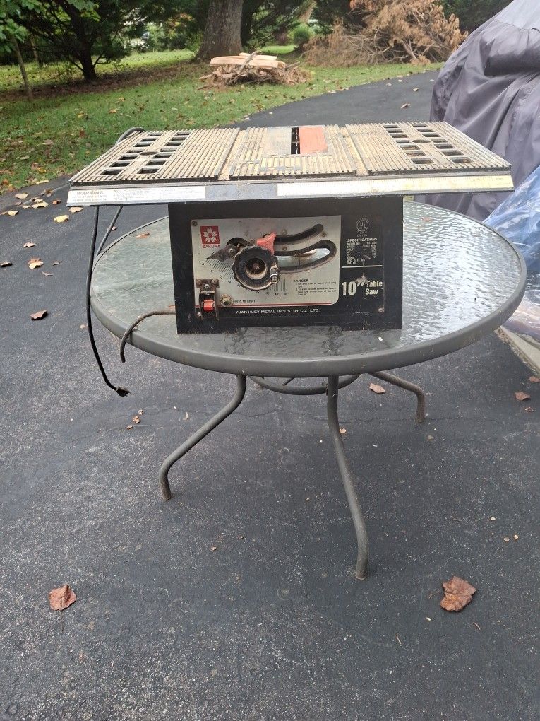 10 Inch Table Saw