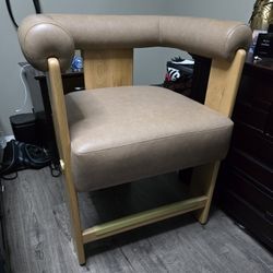 Boucle Upholstered Arm Chair 