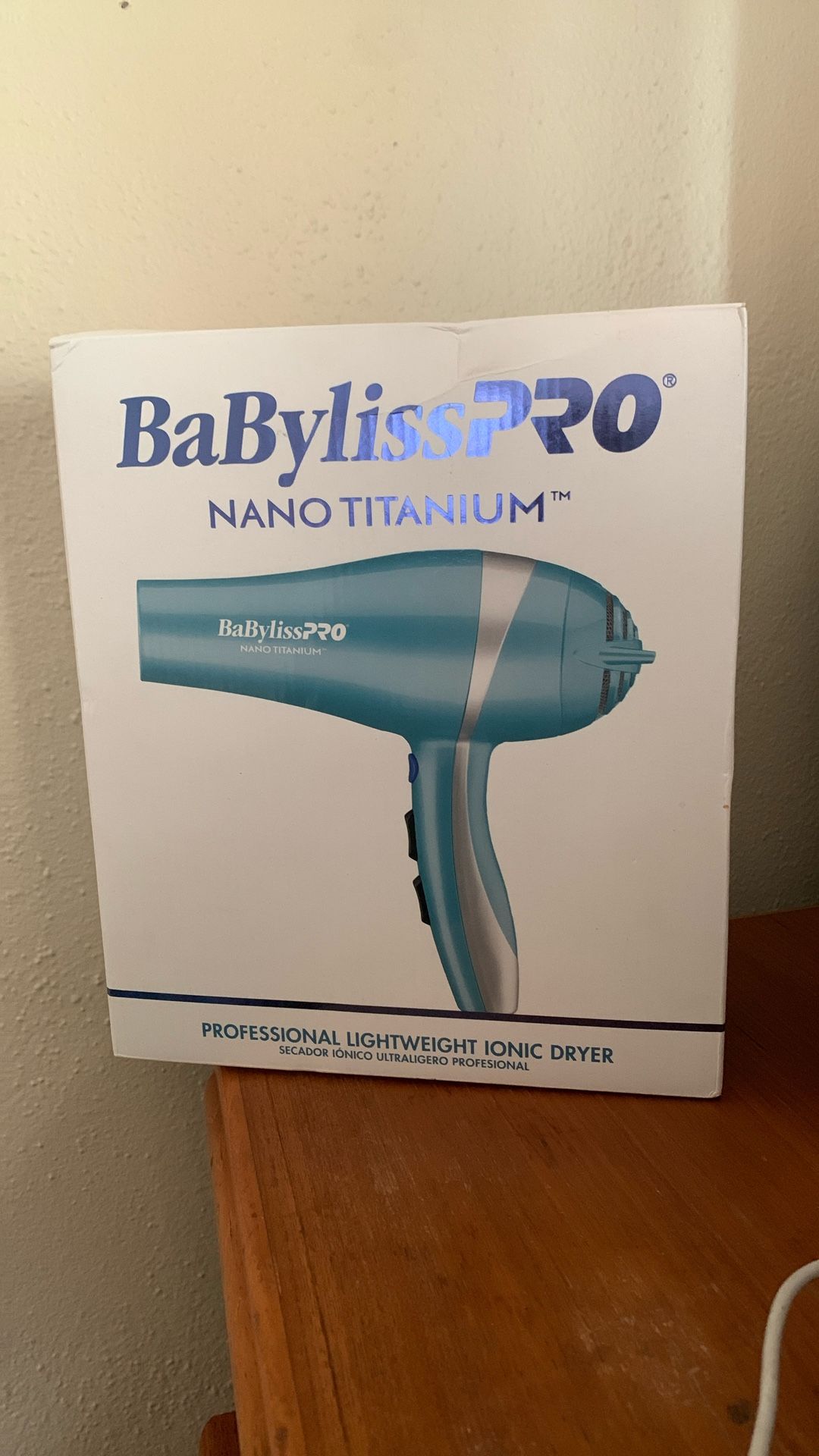 New BabylissPRO Nano Titanium Dryer