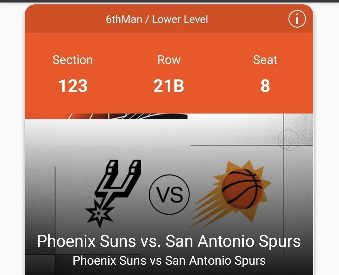 Suns Vs Spurs