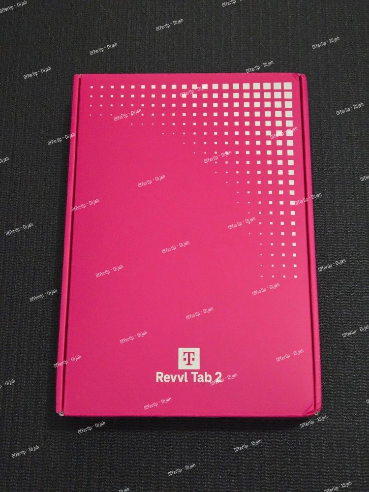 NEW/SEALED - T-MOBILE REVVL TAB 2 5G 64GB - BLACK  - ANDROID TABLET