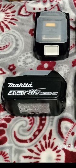 Selling 2 makitas 4.0 new battery's for only 120 for both