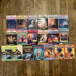 (19) Vintage Goosebumps RL Stine Book Collection 90’s Rare Lot Bundle Nineteen