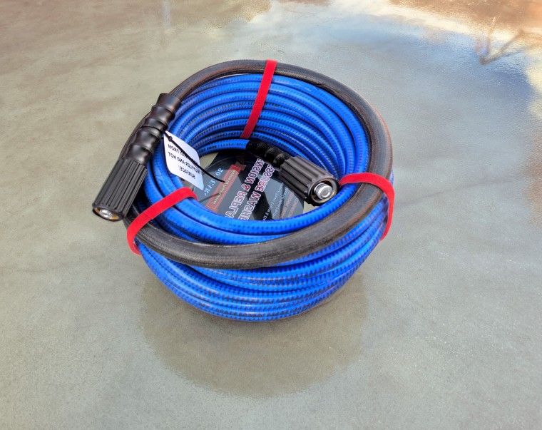 50ft Flexible Pressure Washer Hose>1/4>3200 PSI