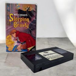 Disney Sleeping Beauty VHS 1986 Black Diamond Classics Clamshell