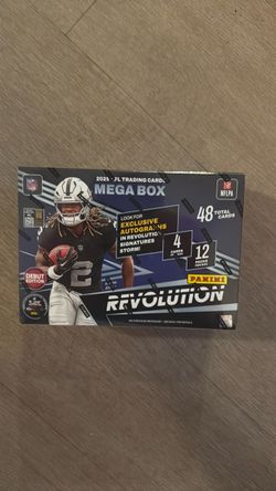 2025 NFL Panini Revolution Mega Box