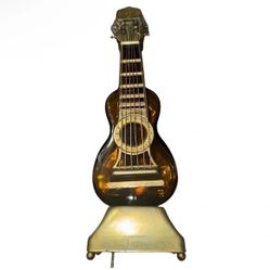 Vintage Japanese Guitar Music Decanter
