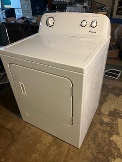 Amana gas dryer installed