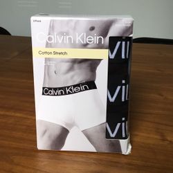 Calvin Klein 3 Pack Trunks Cotton Stretch Medium/Large/XL