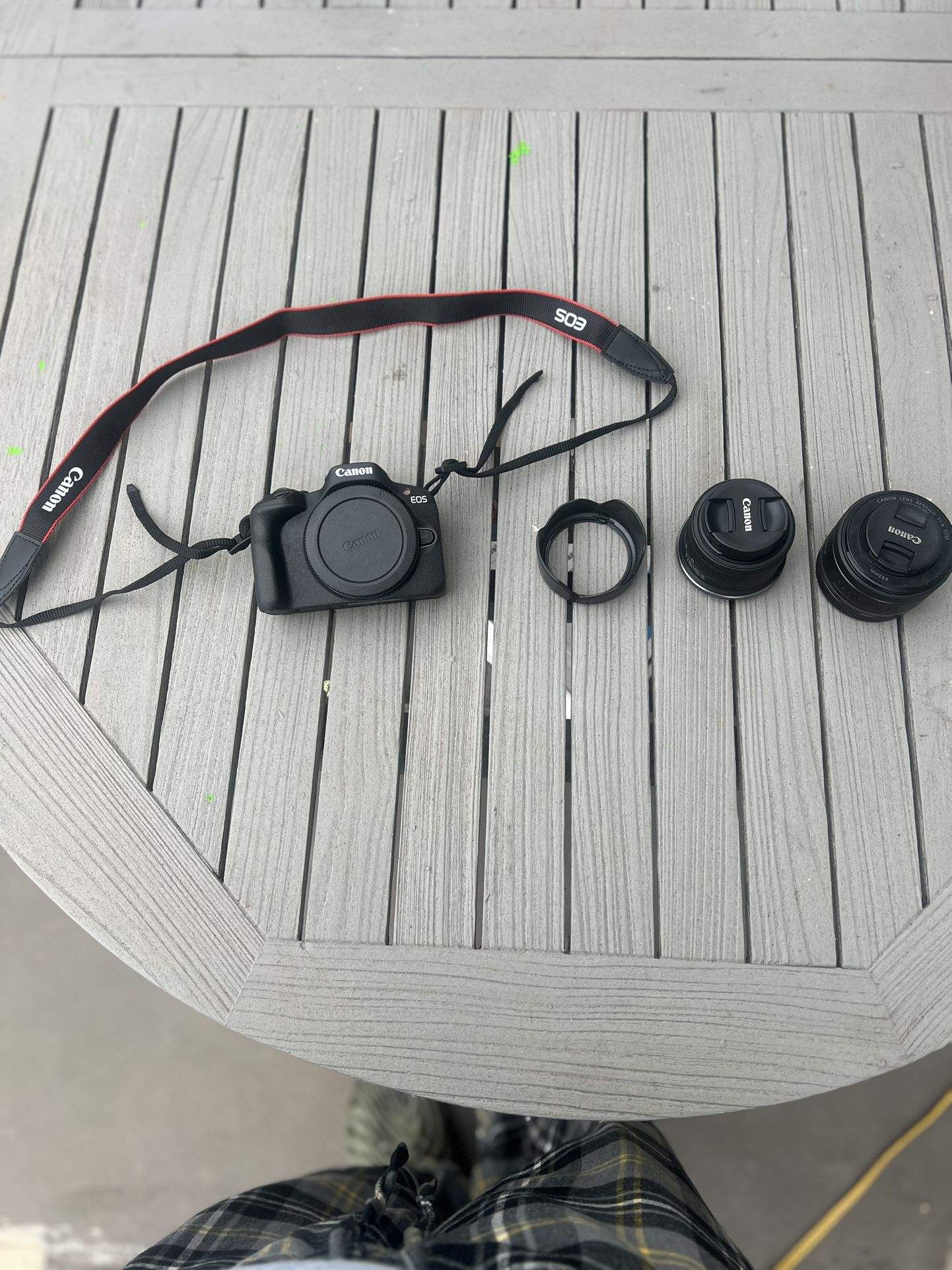 Canon EOS R50 W/ 2 Lens Plus Charger