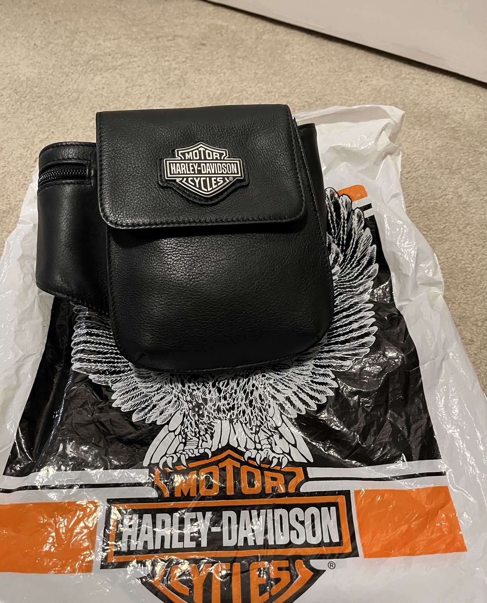 Harley Davidson Waist Pouch - New with Tag