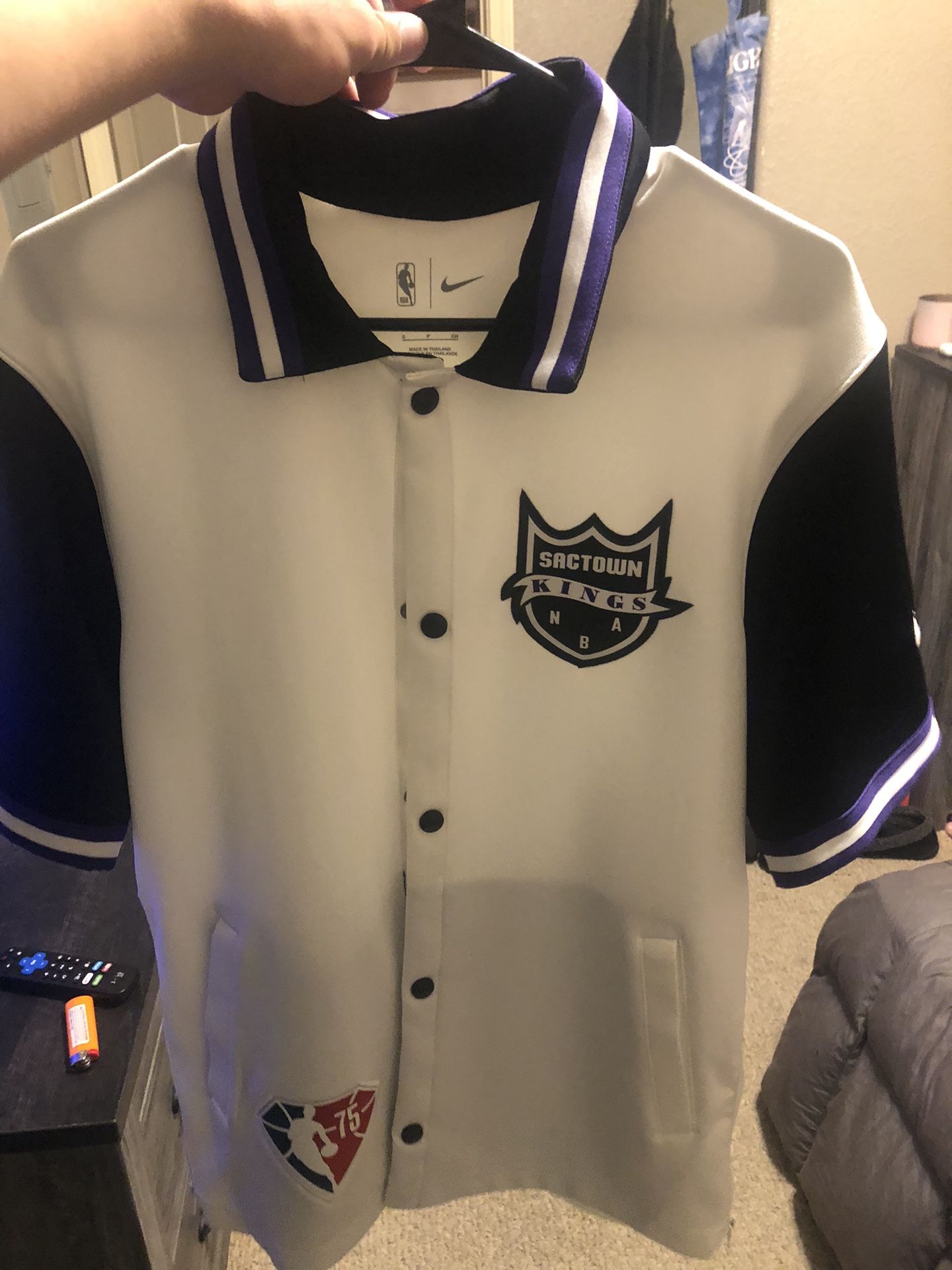 Sacramento Kings Nike Warm Up Jersey